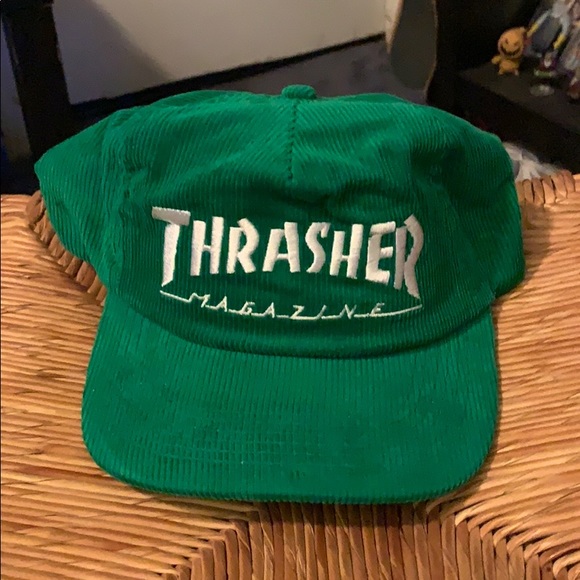 green thrasher hat